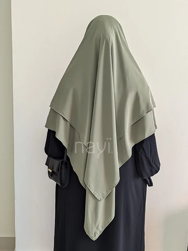 Khimar Madina Silk - Sage