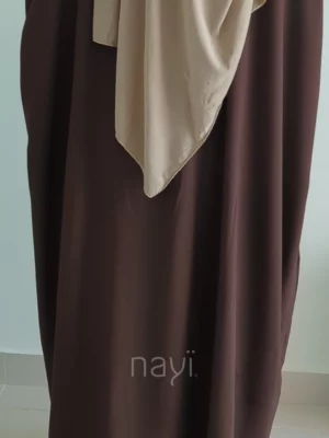 Abaya The Classic - Brown - Image 3