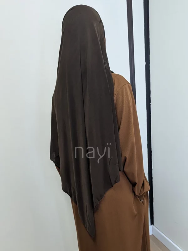 Hijab Jersey Premium - Brown
