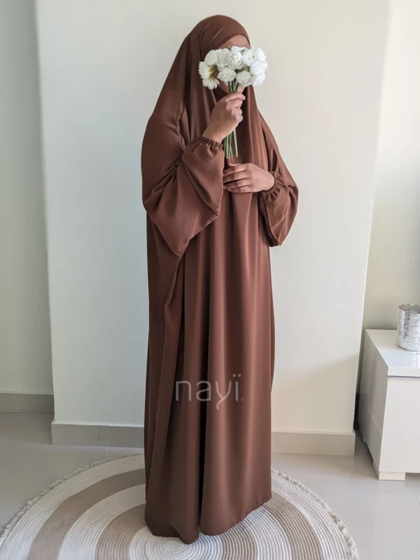 Jilbab 1 piece - Auburn