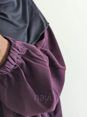 Abaya The Classic - Purple - Image 4
