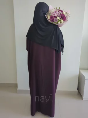 Abaya The Classic - Purple - Image 3