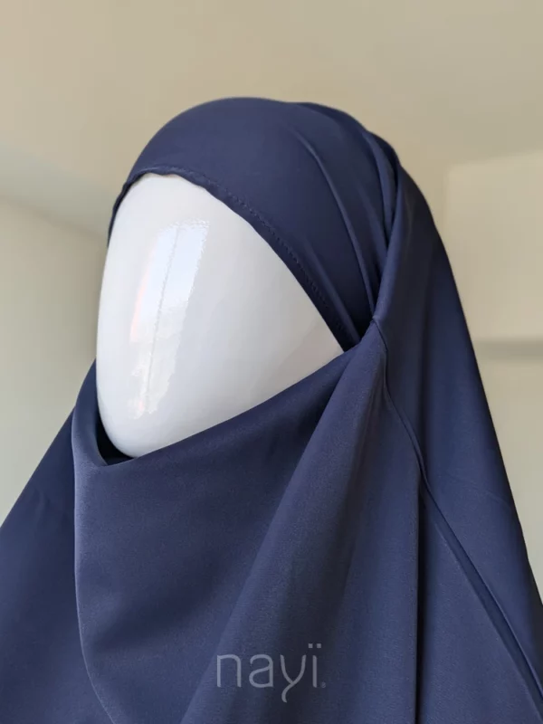 Jilbab 2 Pieces Set - Blue