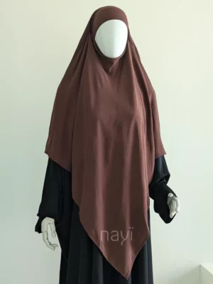 Jazz Khimar - Chocolat - Image 2