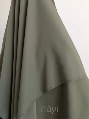 Khimar Madina Silk - Khaki - Image 2