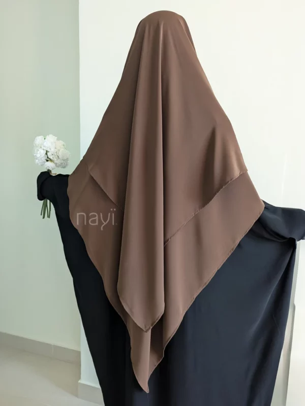 Khimar Madina Silk - Brown