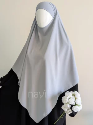 Khimar Madina Silk - Pearl - Image 2