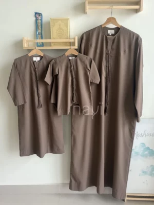 Emirati Kandoura - Mocca - Image 2