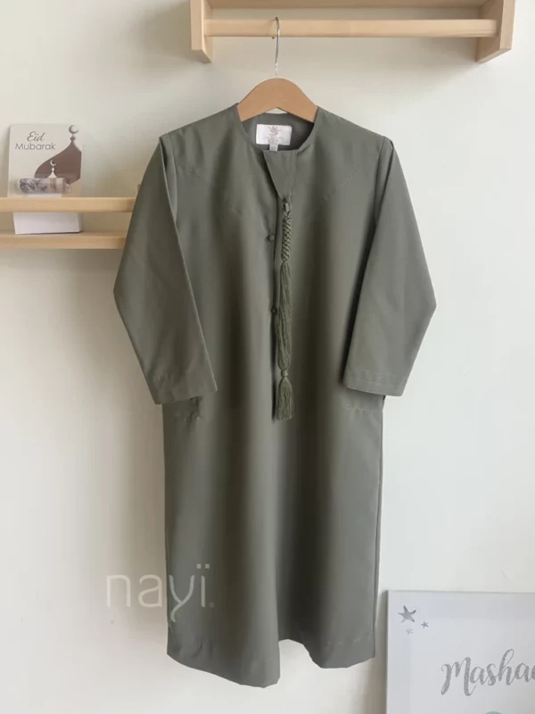 Kandoura Emirati Kids - Khaki