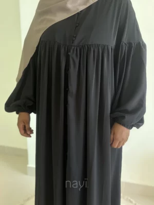 Abaya Nissa - Black - Image 2