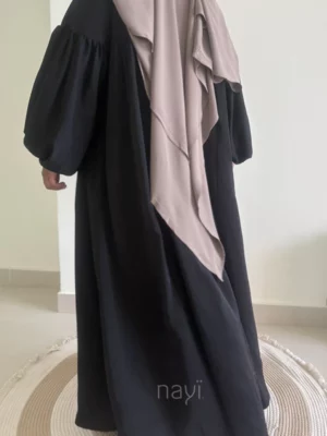 Abaya Nissa - Black - Image 3