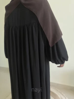 Abaya Nissa - Black - Image 4