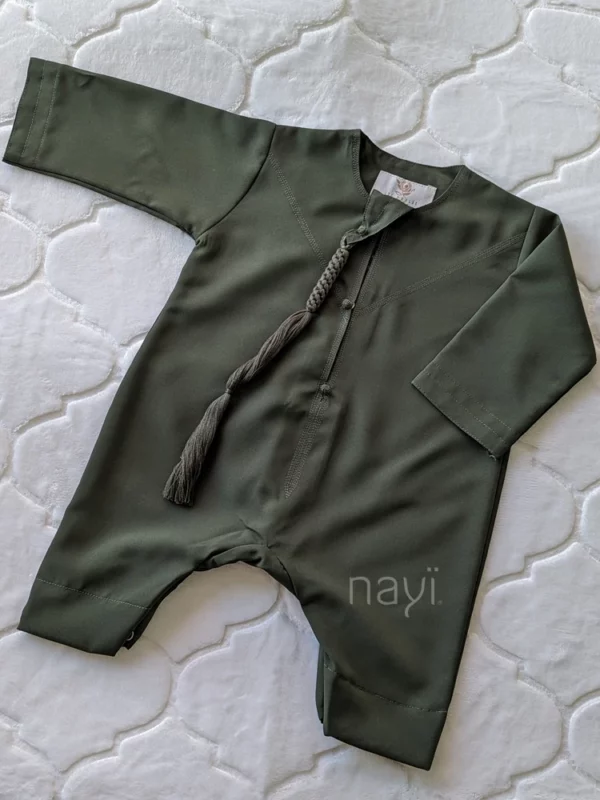 Baby Qamis - Military Green