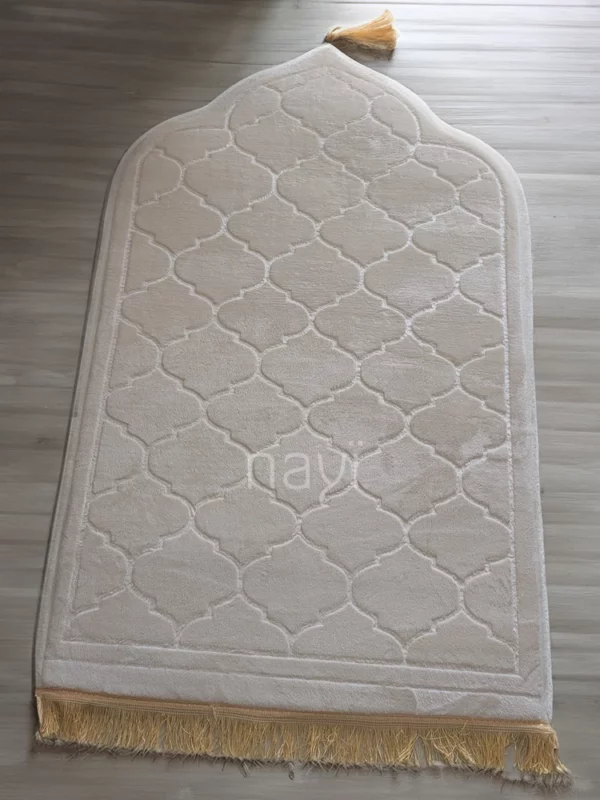 Oriental Prayer Mat - Cream